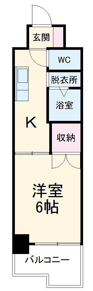 サンピアオカヤスの間取り