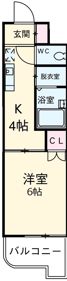 サンピアオカヤスの間取り