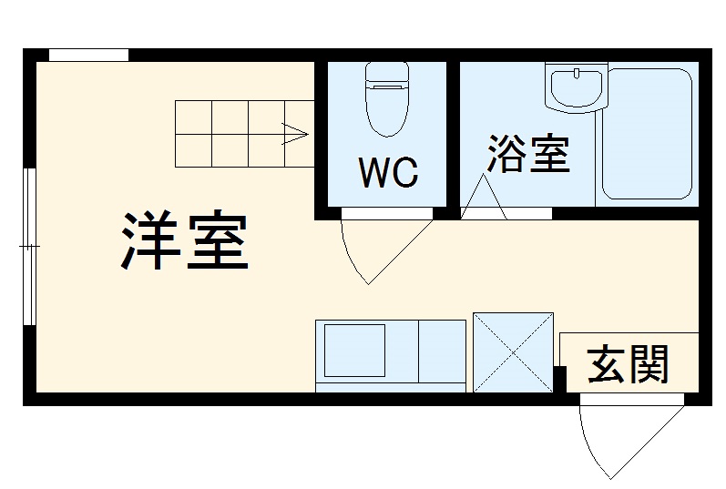 プライムテラス大和Aの間取り