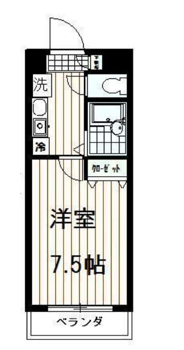 ルピナス5の間取り