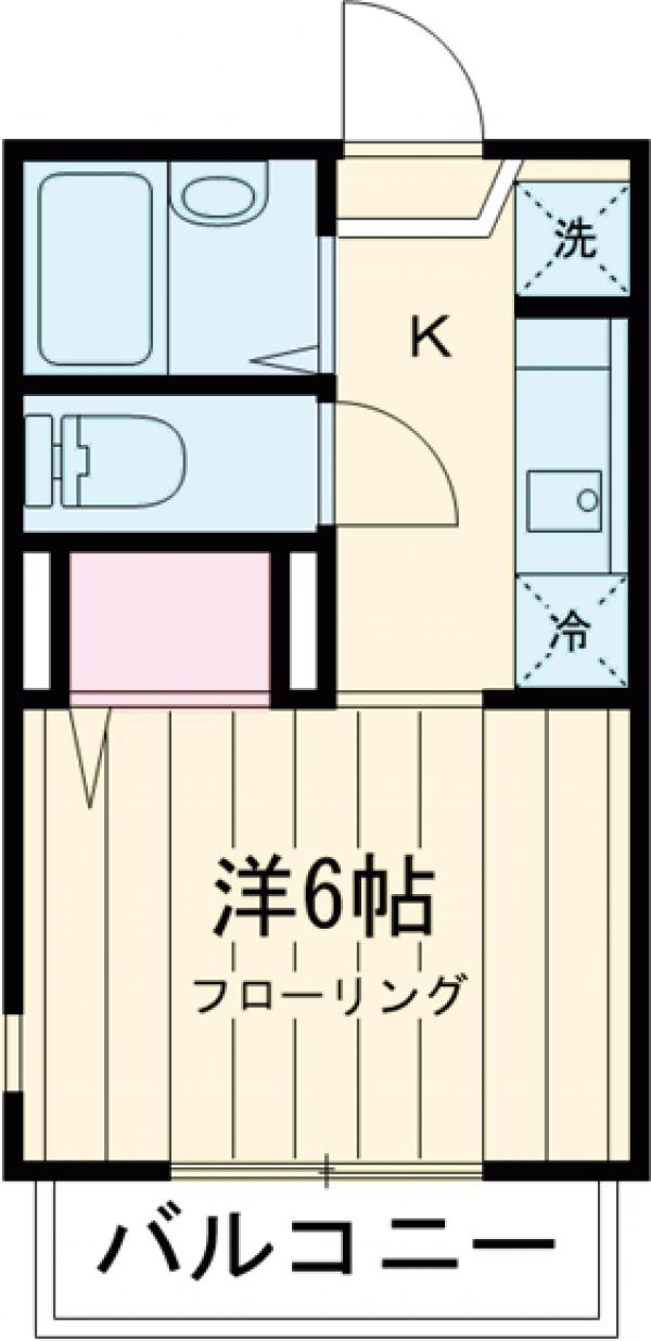 パルコート・Sの間取り