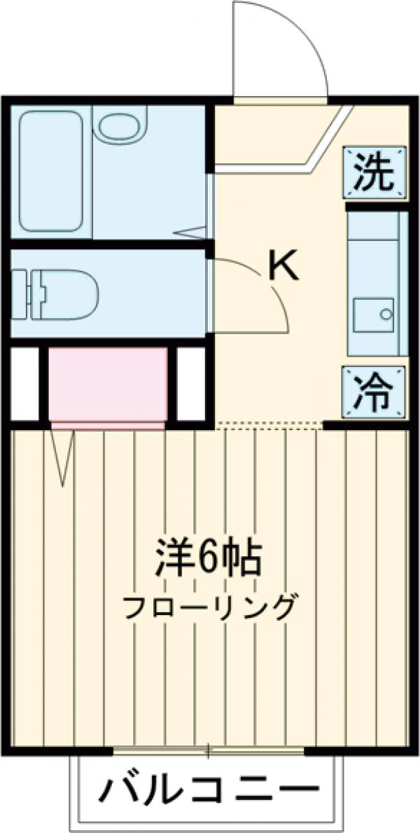 パルコート・Sの間取り