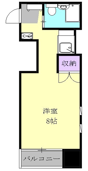 ハイツ大久手の間取り
