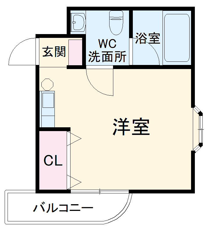 パレ丸善の間取り