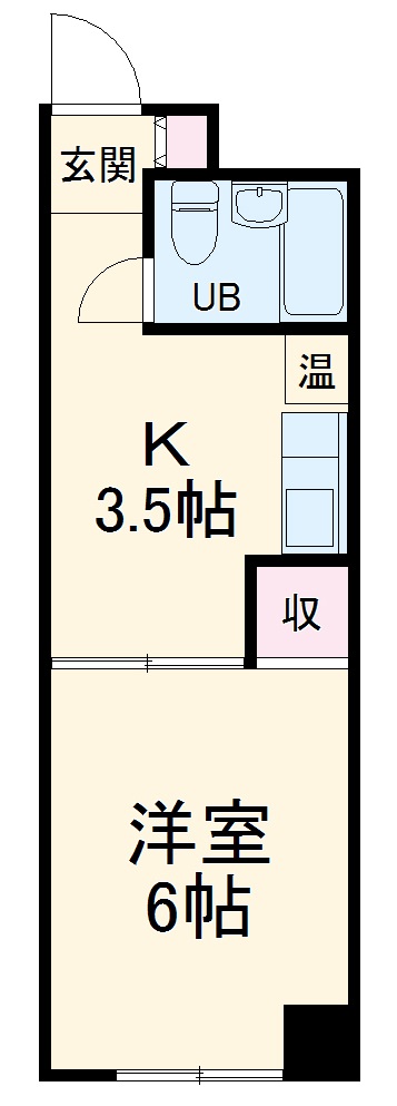 建商101ビルの間取り