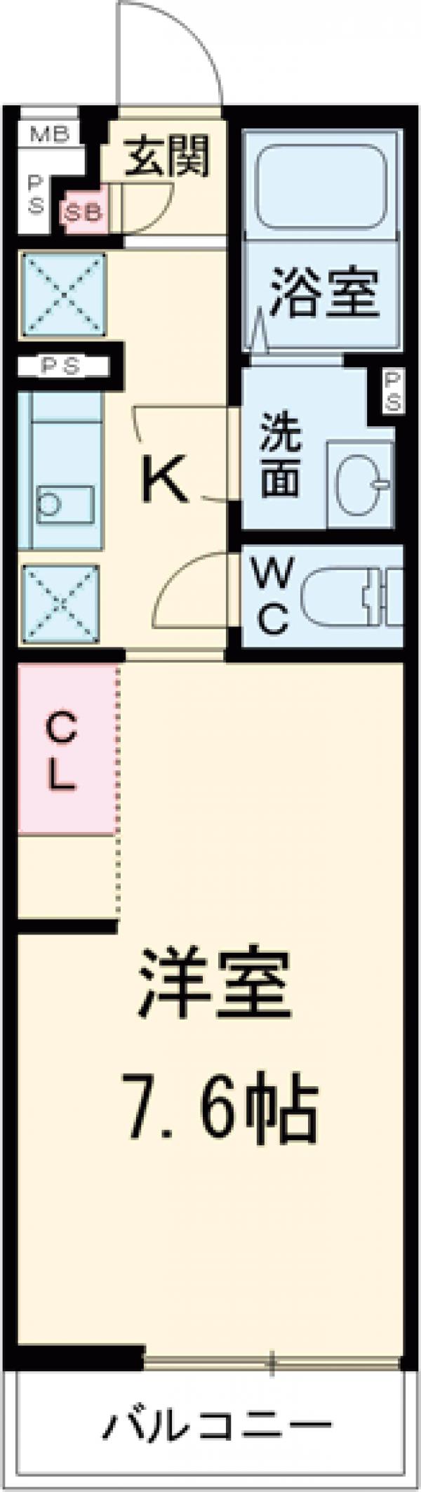 リブリ・S-center.build Ⅱの間取り