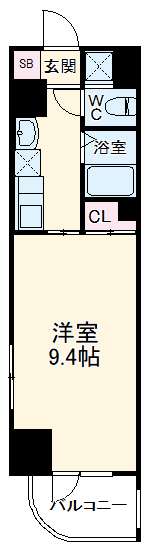 HF久屋大通レジデンスの間取り