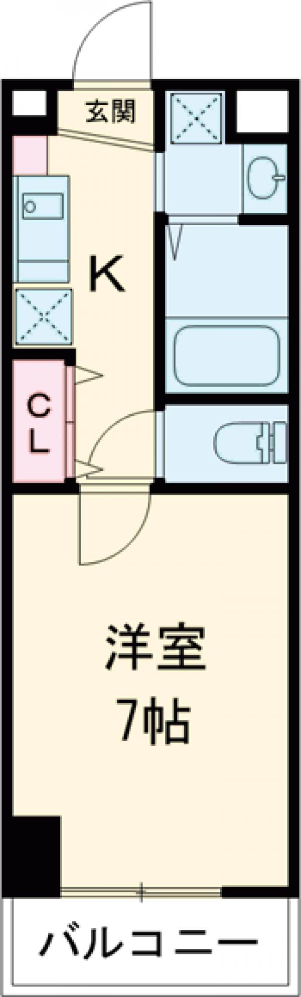 リジェールせきばの間取り