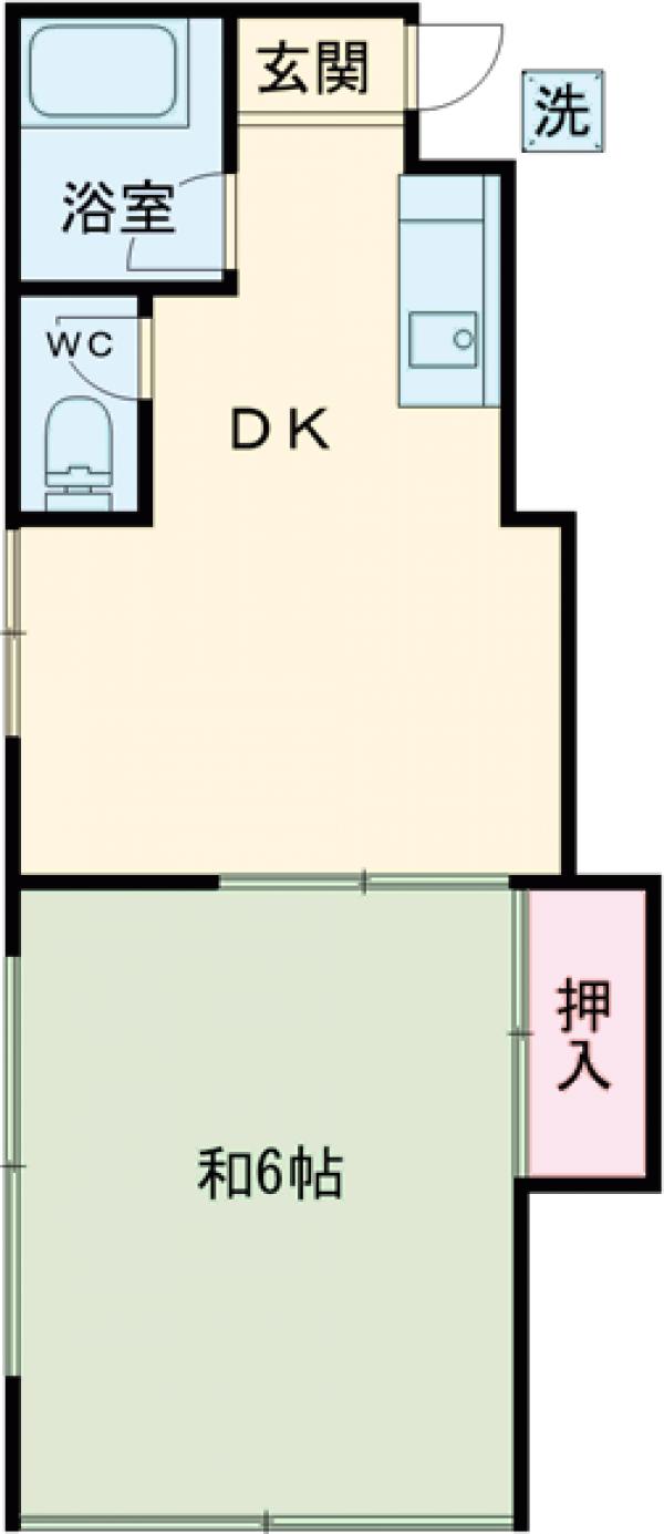 三葉ハイムの間取り