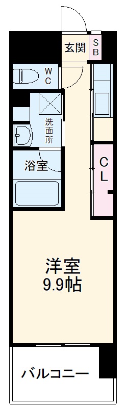 エスペランサ上前津の間取り