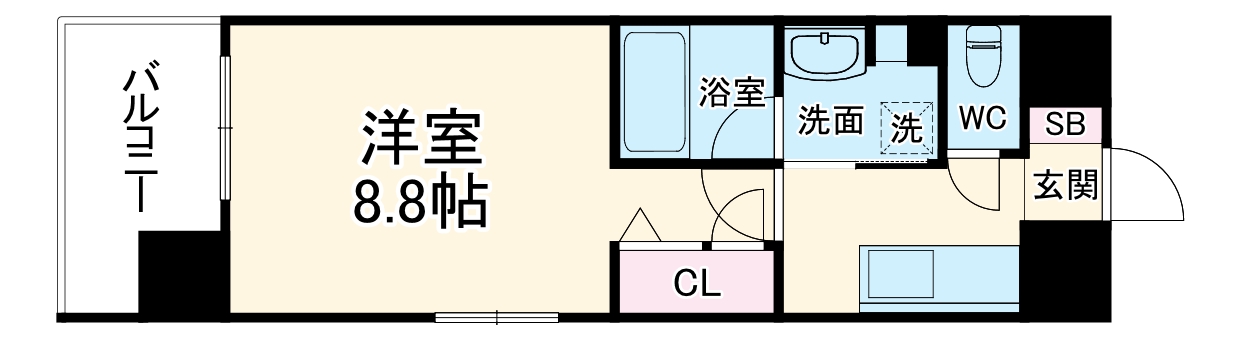エスペランサ上前津の間取り