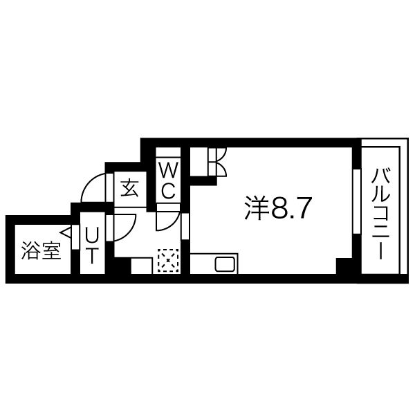 ガストハウス今池の間取り