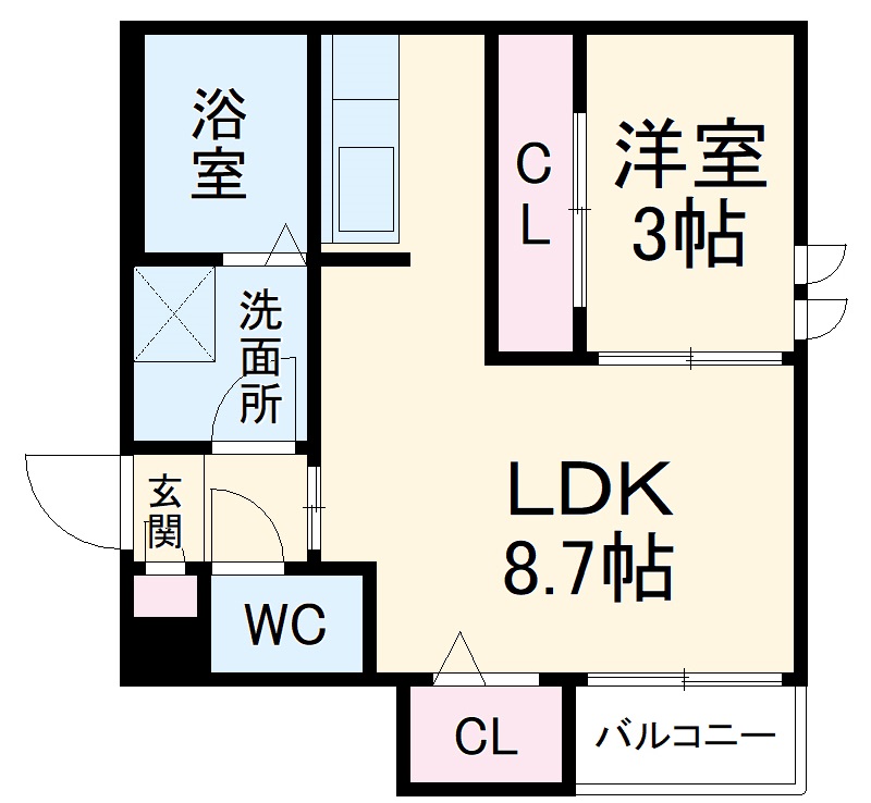 Grandtic Toveの間取り