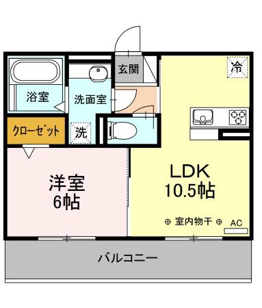 メリーモナークの間取り
