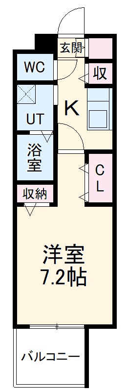 パルティール黒川アネックスの間取り
