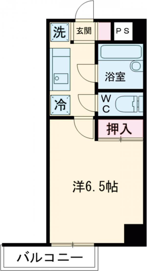 ラ・ヴィ・エゼの間取り