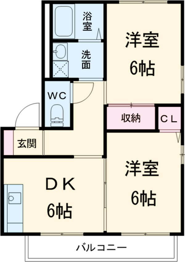 グリーンヒル西山の間取り