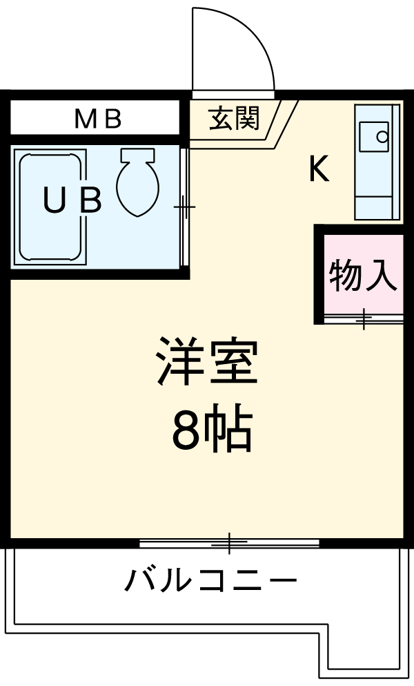 アールズコート喜多山の間取り
