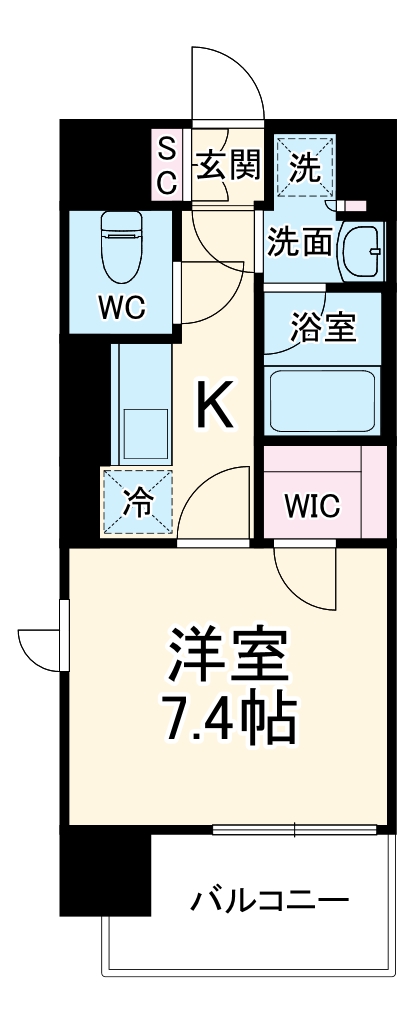 エディアン千種の間取り