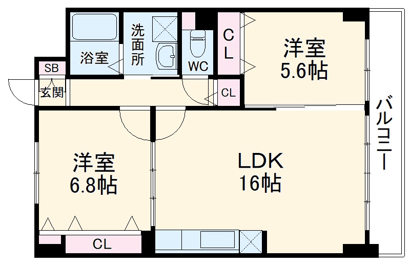 GRAN CRESTの間取り