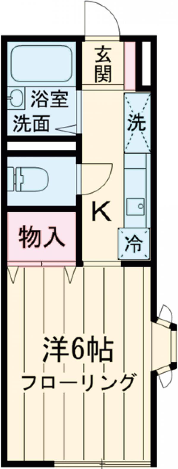 メゾンブランシュの間取り