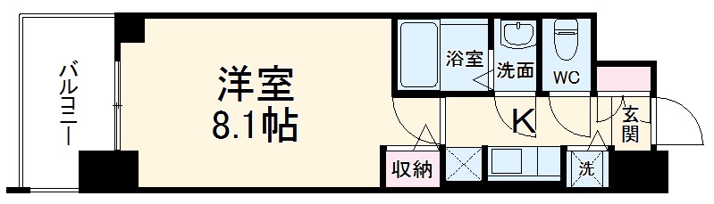 La Douceur黒川の間取り