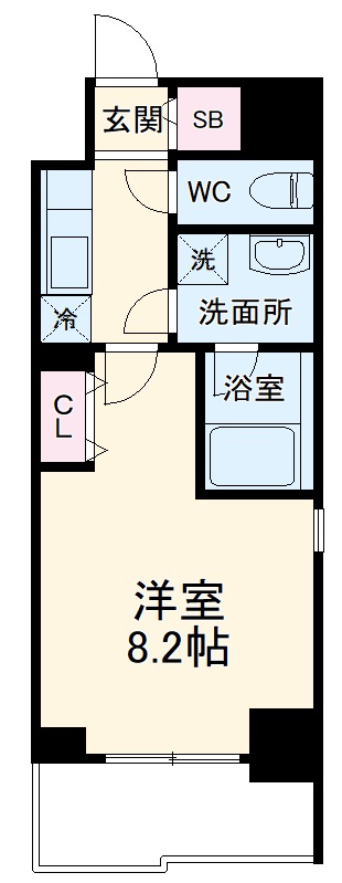 レジデンスSUN.Kの間取り