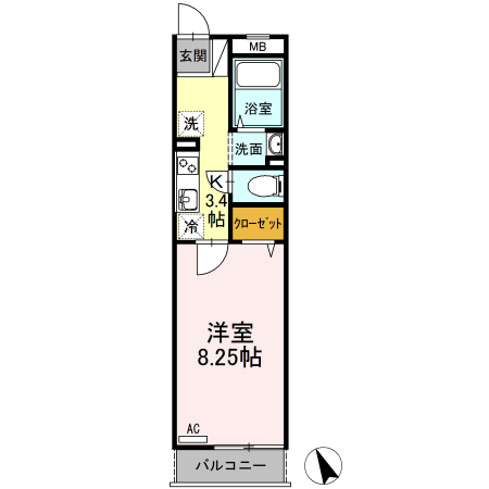 MALVERNの間取り