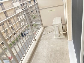 10/11 バルコニー