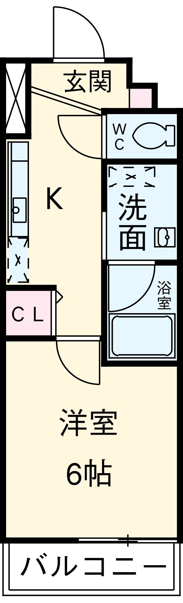 サンフィールドの間取り