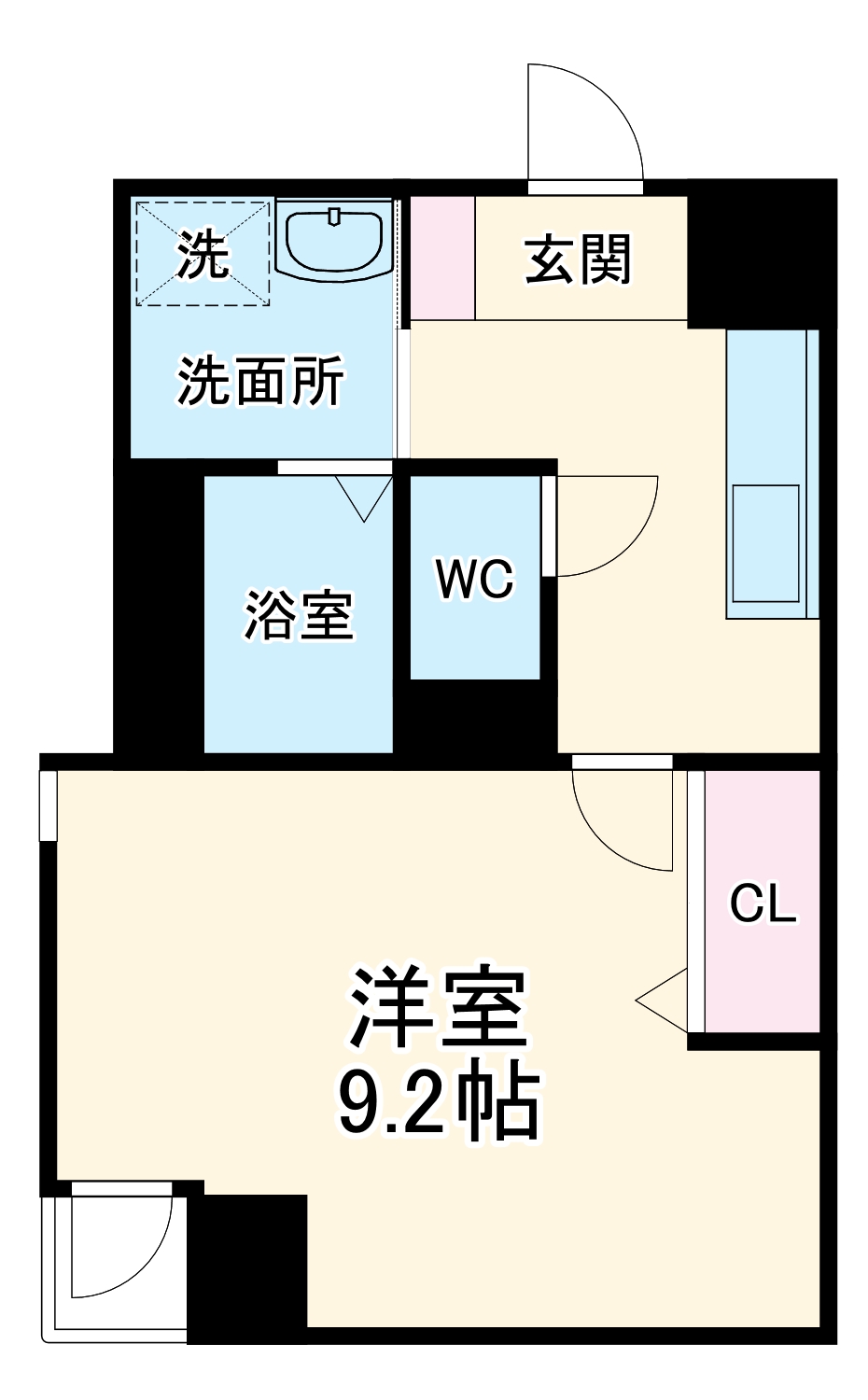 ArtizA浅間町の間取り