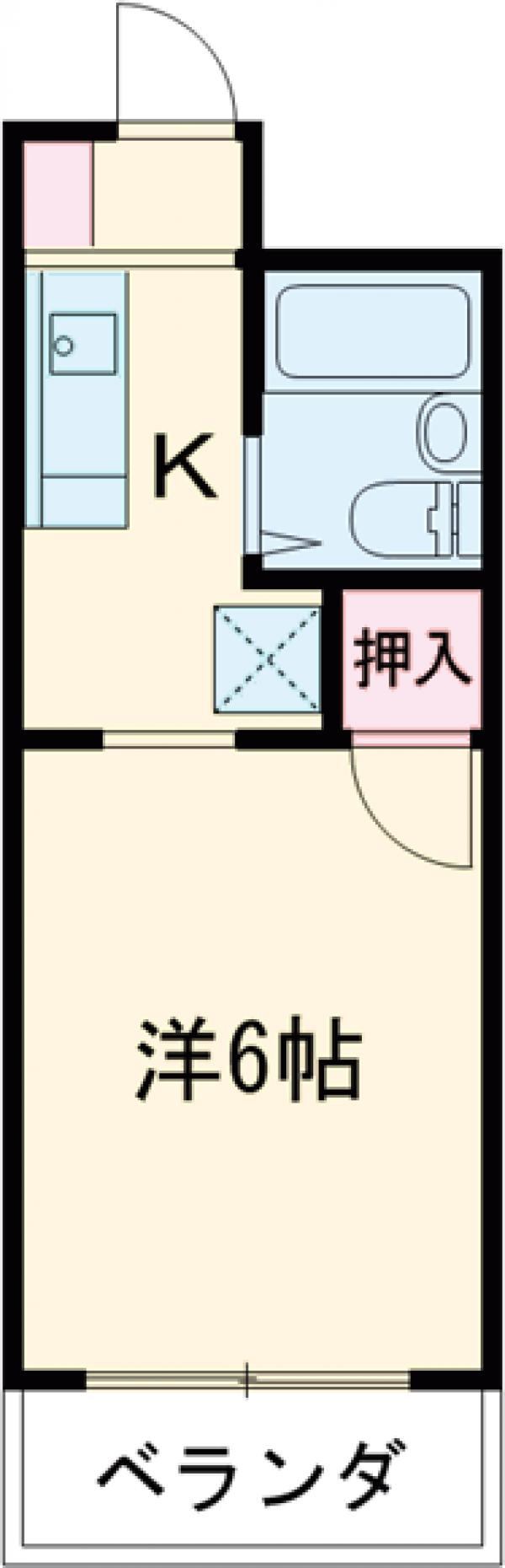 ヴィラソレイユCの間取り