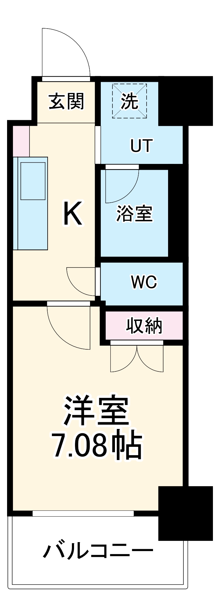 アールズタワー池下西の間取り