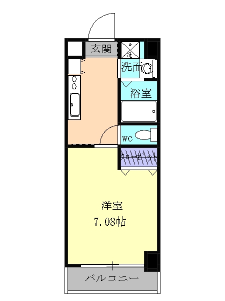 アールズタワー池下西の間取り