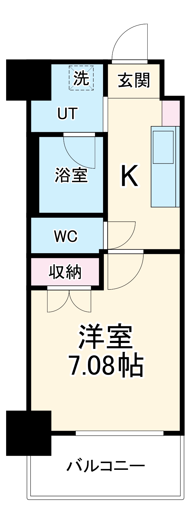 アールズタワー池下西の間取り