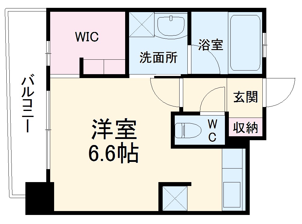 Mina葵の間取り