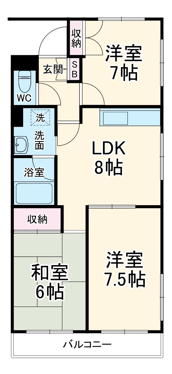 レクサス行徳の間取り