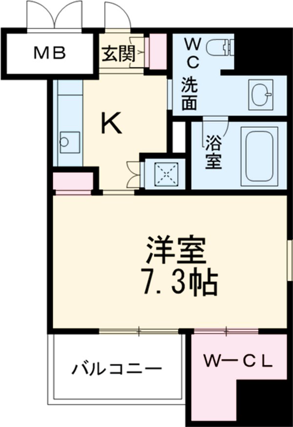 アビタシオン今池パルクの間取り