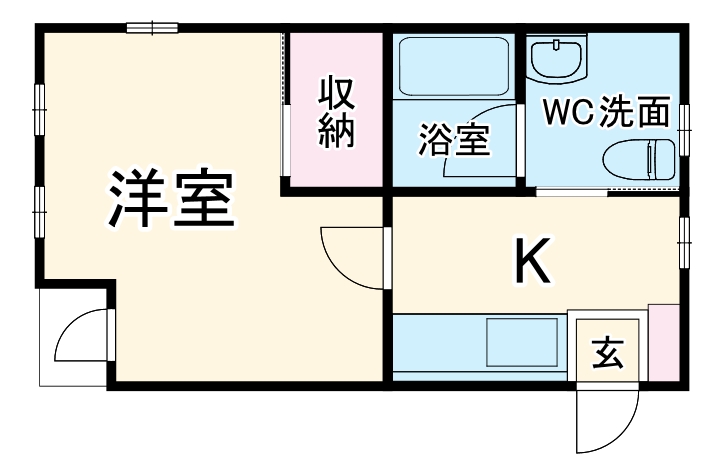 Novel Kurokawaの間取り