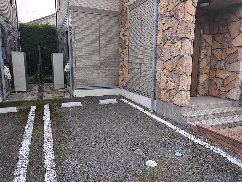 3/11 駐車場