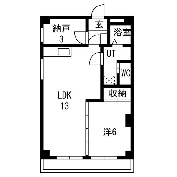 第2ヤマモリビルの間取り
