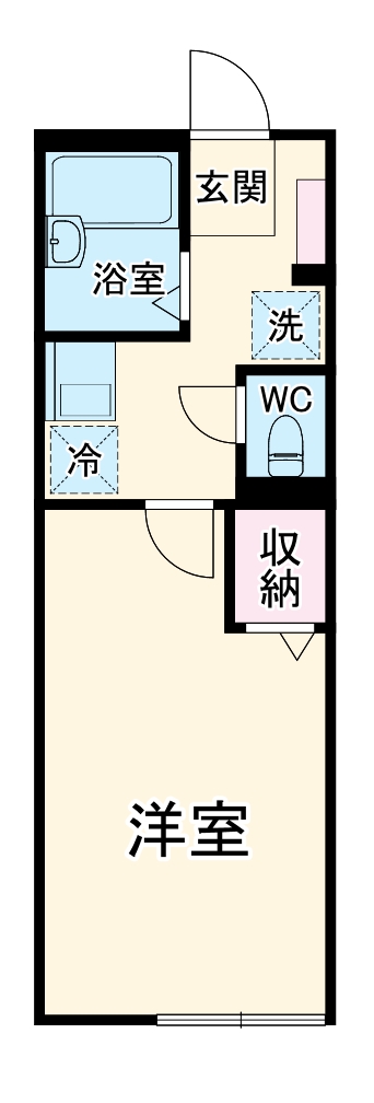第8コーポエムの間取り