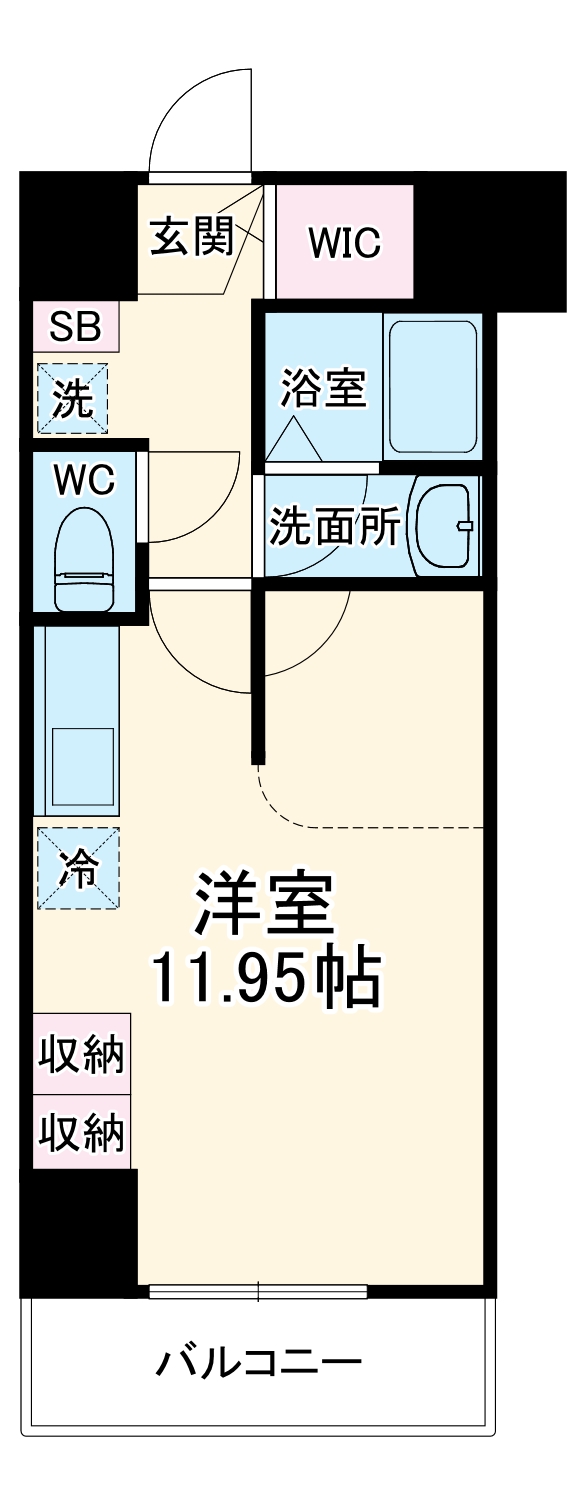 クリサスレジデンス枇杷島の間取り
