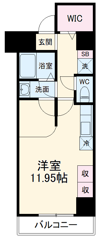 クリサスレジデンス枇杷島の間取り