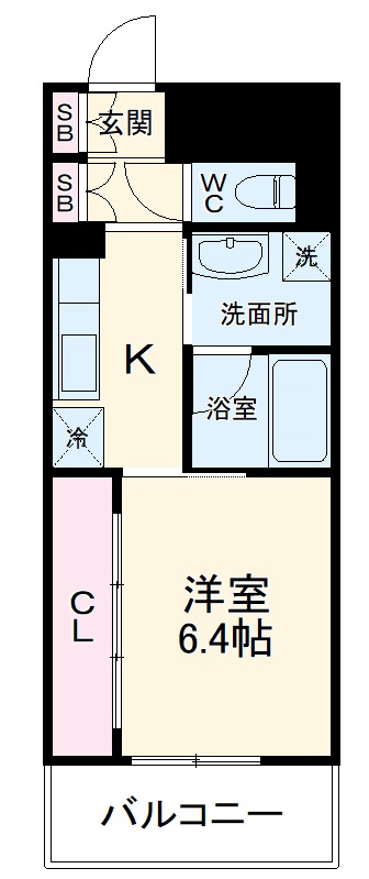 グランドゥール千種の間取り