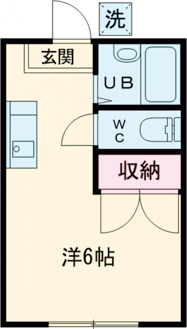 第2コーポ山路の間取り