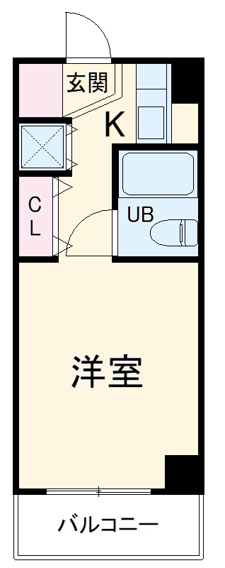 ルクレ青葉台の間取り