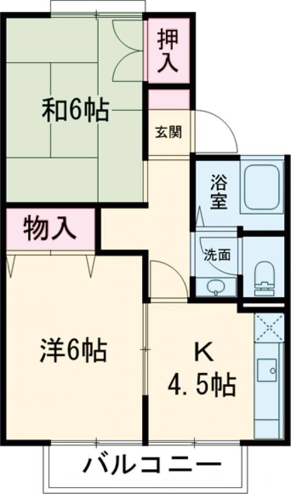グランドールの間取り