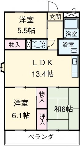 5清邦ビルの間取り