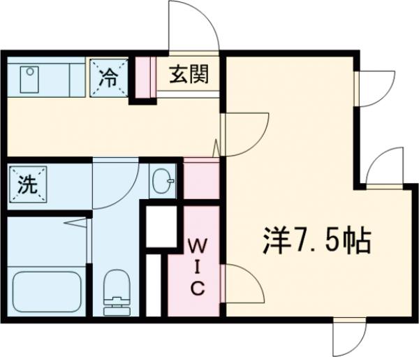 コンポジット上野毛の間取り